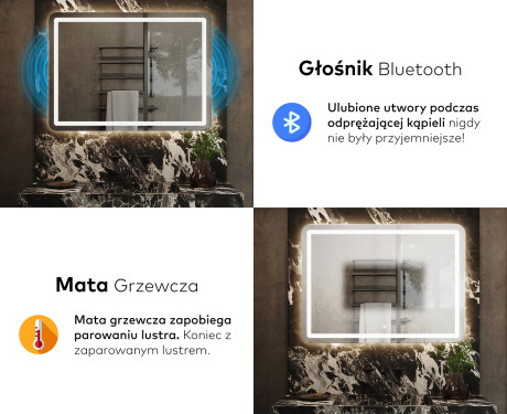 Lustro Łazienkowe Podświetlane LED143 #6