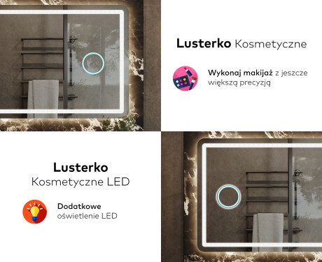 Lustro Łazienkowe Podświetlane LED143 #8