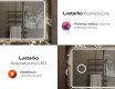 Lustro Łazienkowe Podświetlane LED147 #8