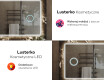 Lustro Łazienkowe Podświetlane LED148 #8