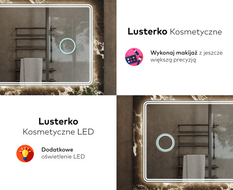 Lustro Łazienkowe Podświetlane LED148 #8